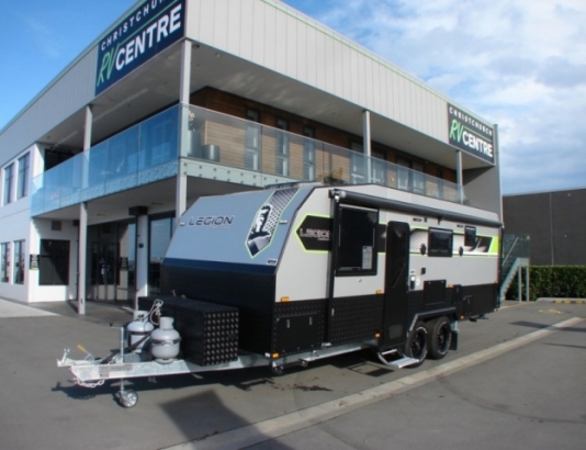 NEW - Legion - Kiwi - 22ft - Twin Bunks - Walk Around Bed